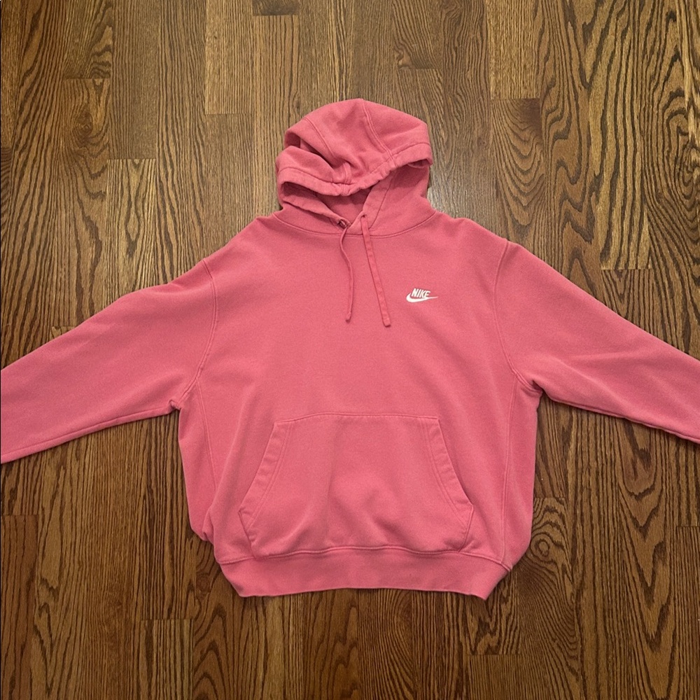Nike Rose Pink Pullover Hoodie